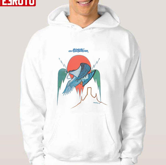 Original Logo Eagles On The Border Journey Unisex Hoodie