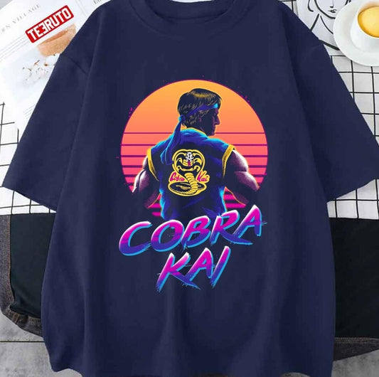 Rad Cobra Kai Retro Neon Unisex T-shirt