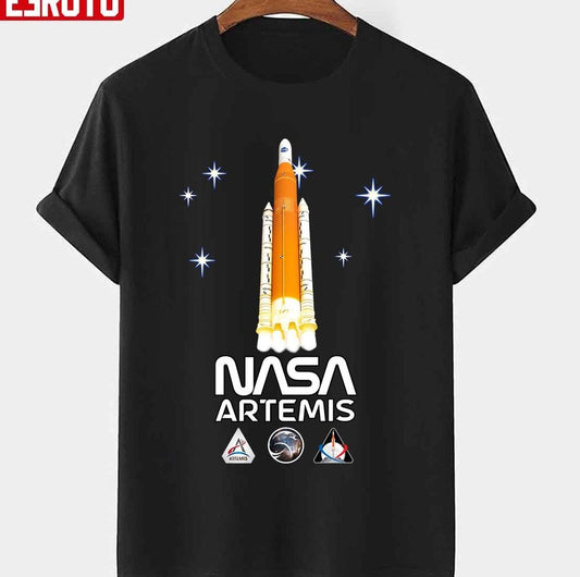 Nasa Artemis Rocket Launch Unisex T-shirt