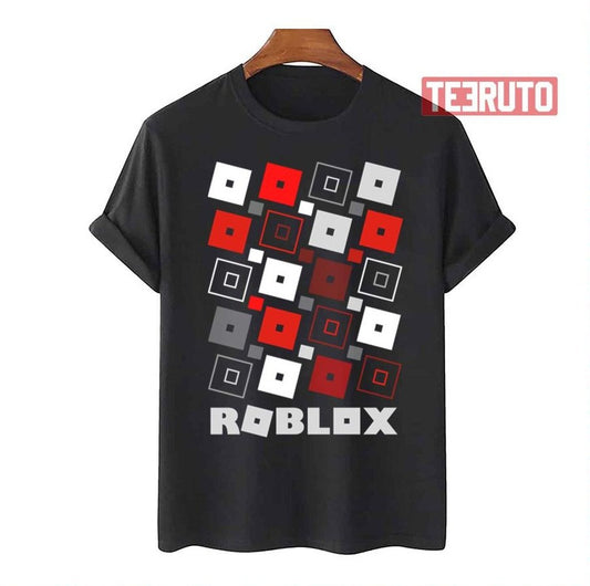Red Pattern Roblox Game Unisex T-Shirt