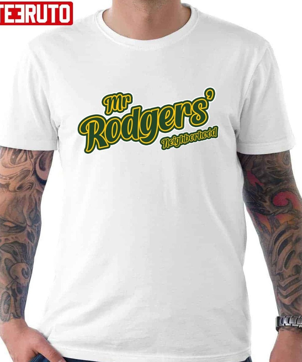 Mr Rodgersâ€™ Neighborhood Aaron Rodgers Unisex Hoodie