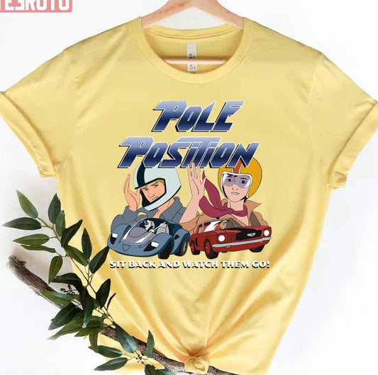 Retro 80s Cartoons Pole Position Unisex T-Shirt