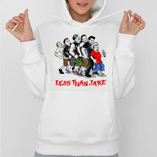 Nervous In The Alley Less Than Jake Unisex Hoodie