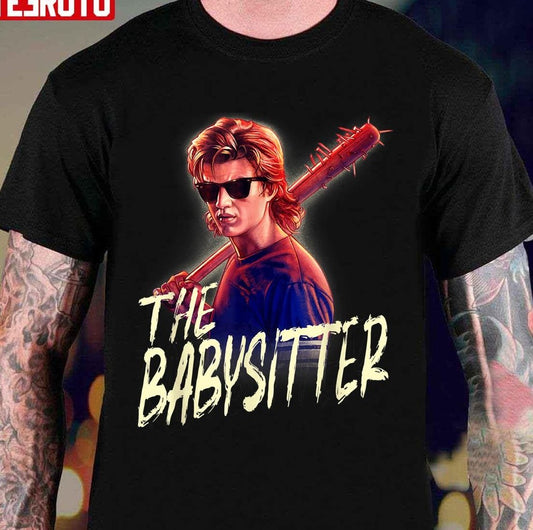 Steve Stranger Things The Babysitter Portrait Unisex T-Shirt