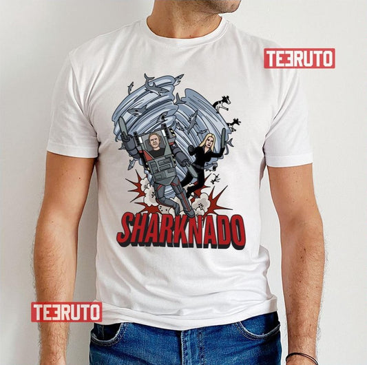 Shark Heroes Sharknado Unisex T-Shirt