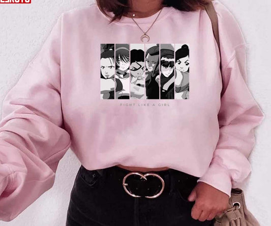 Animated Films And Series A Fight Like A Girl Unisex Hoodie, Sweatshirt