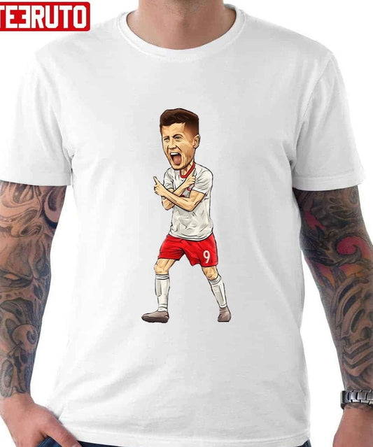 Of Bayern Munich And Poland Robert Lewandowski Unisex T-Shirt