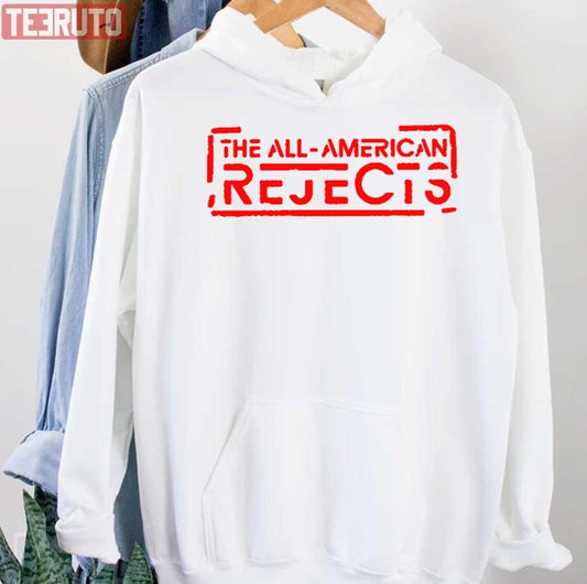 Red Logo The All American Rejects Aar Unisex Hoodie