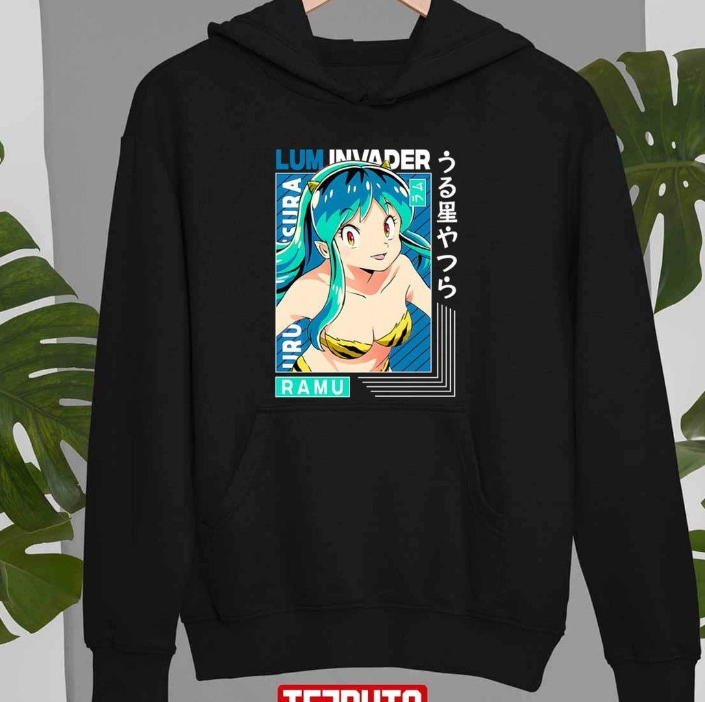 Ramu Lum Invader Retro Urusei Yatsura Unisex T-Shirt