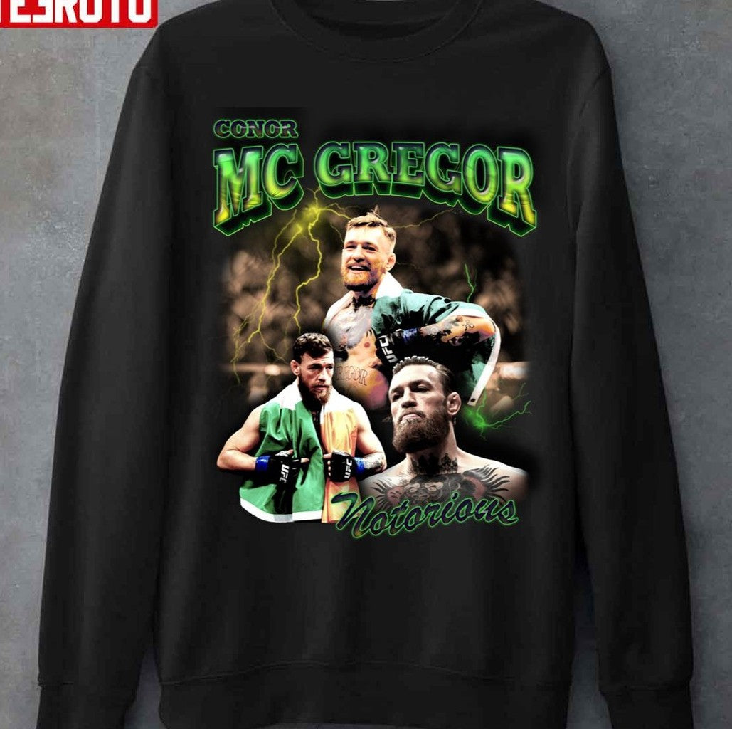 Retro 90s Design Notorious Conor Mcgregor Unisex T-Shirt