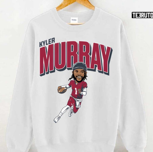 Red Logo Arizona Cardinals Kyler Murray Caricature Unisex Sweatshirt