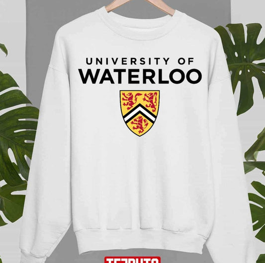 Terhalang University Of Waterloo Dindingkaca Unisex Sweatshirt