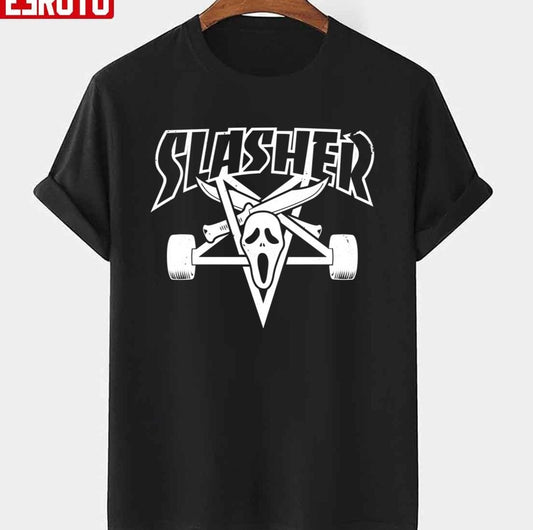 Slasher Scream GhostFace Thrasher Unisex T-shirt