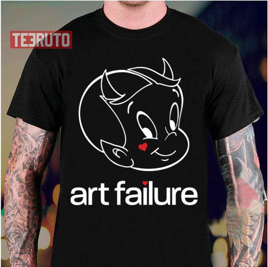 Art Failure Whitered Logo Richie Rich Unisex T-Shirt