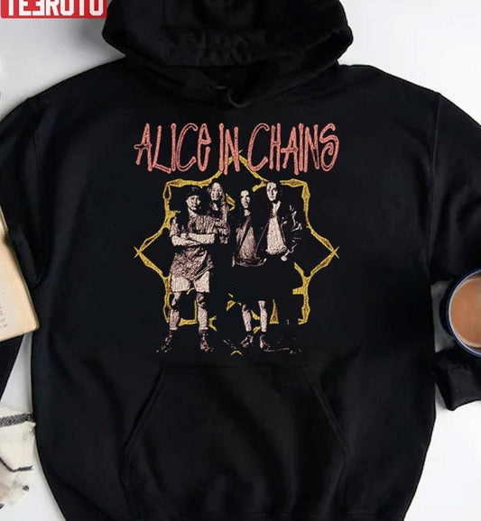 Rock Alice Tour Alice In Chains Unisex Hoodie