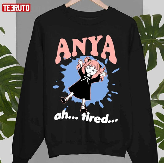 So Tired Anya Forger Spy X Family Unisex Sweatshirt