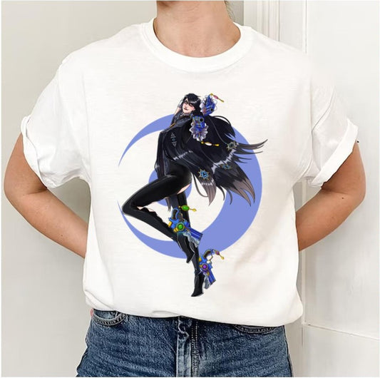 Purple Design Bayonetta 2 Unisex T-Shirt