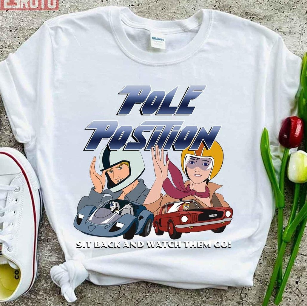 Retro 80s Cartoons Pole Position Unisex T-Shirt