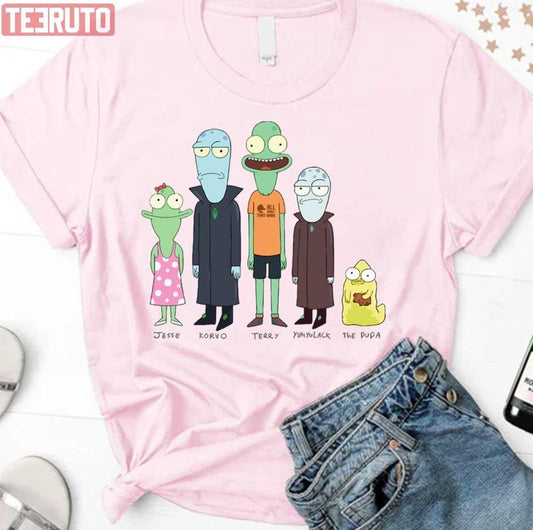 Area 69 Adult Humor Solar Opposites Squad Unisex T-Shirt