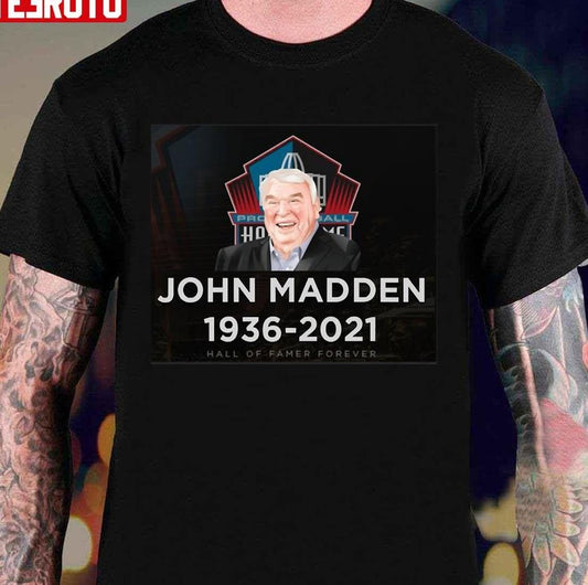 Rip John Madden Unisex T-Shirt
