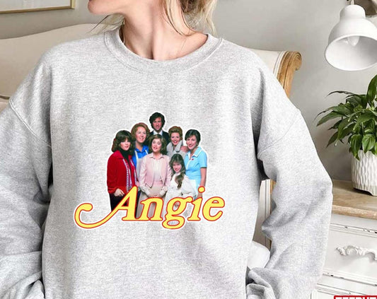 Angie Cast 70s 80s Throwback Tribute Retro Unisex Sweatshirt