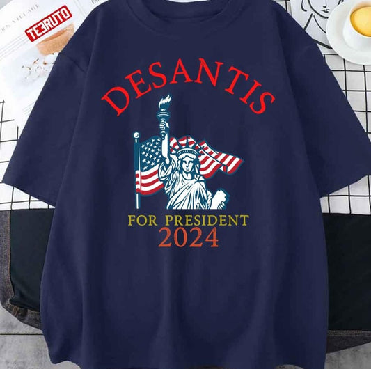 Ron Desantis For President 2024 Conservative Unisex T-Shirt