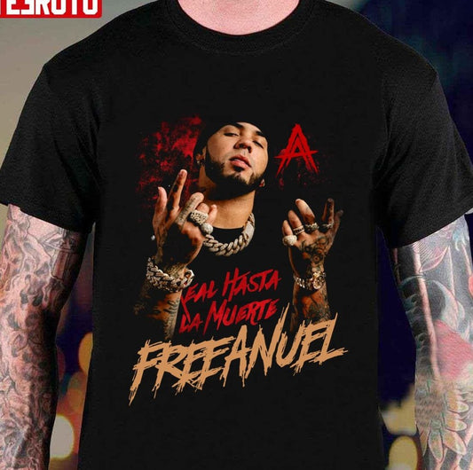 Anuel Aa Free Anuel Unisex T-shirt