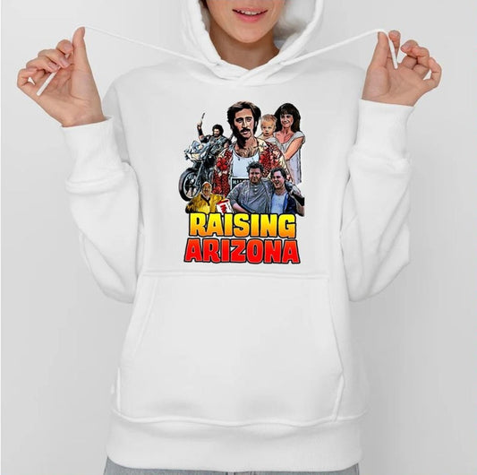 Animated Art Raising Arizona Unisex Hoodie