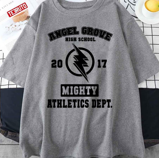 Power Rangers 2017 Angel Grove High School Varsity Unisex T-Shirt
