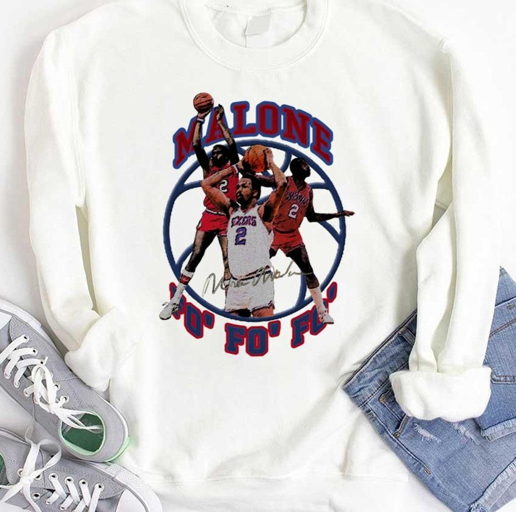 Moses Malone Legend Never Die Basketball Unisex Hoodie