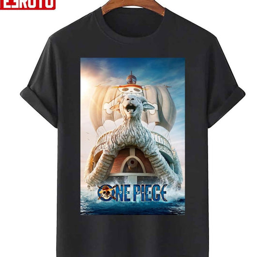 Pirate world Retro One Piece Live Action Unisex T-Shirt