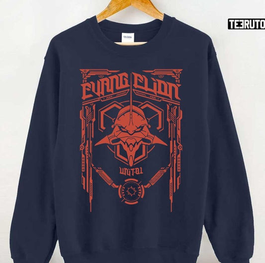 Neon Genesis Evangelion Retro Vintage Unisex Sweatshirt