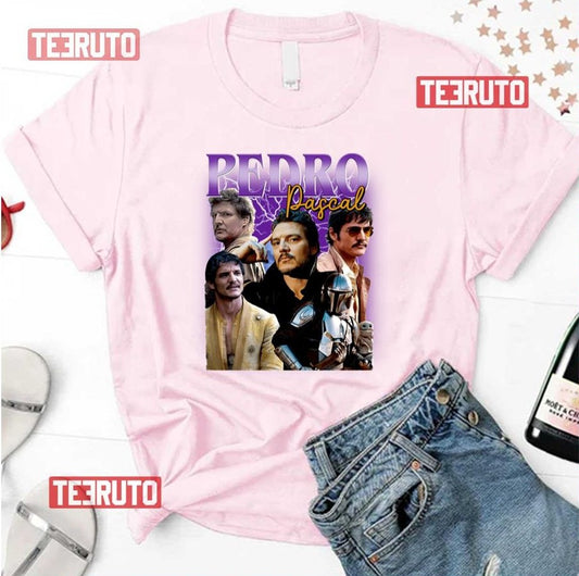 P Pascal Purple Cpllage Pedro Pascal Chilean Unisex T-Shirt