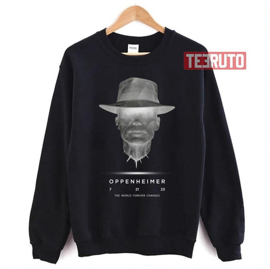 Movie J Robert Oppenheimer Christopher Nolan Unisex Sweatshirt