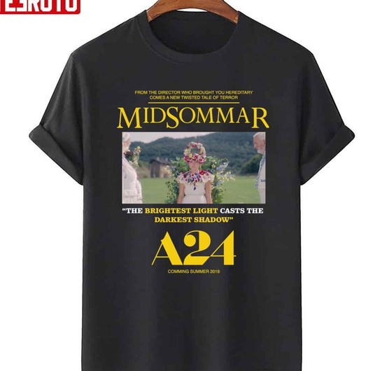 The Brightest Light Casts The Darkest Shadow Midsommar Movie Unisex T-Shirt