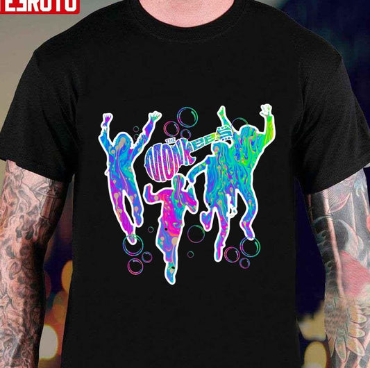 Porpoise In Black The Monkees Rock Band Art Unisex T-shirt