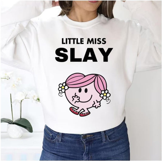 Slay Miss Heartshaped Little Miss Unisex Sweatshirt