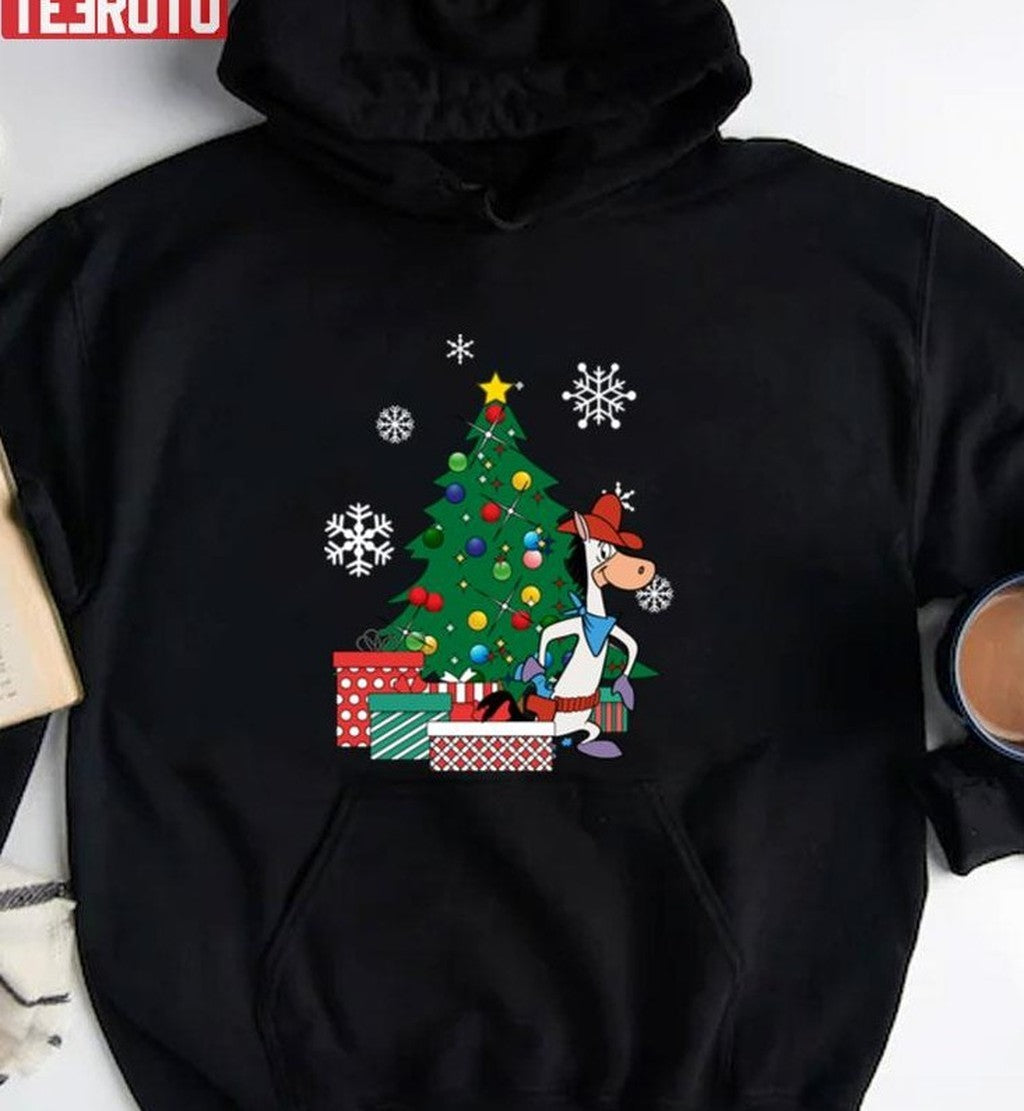 Quick Draw Mcgraw The Christmas Tree Music Retro Unisex Sweatshirt