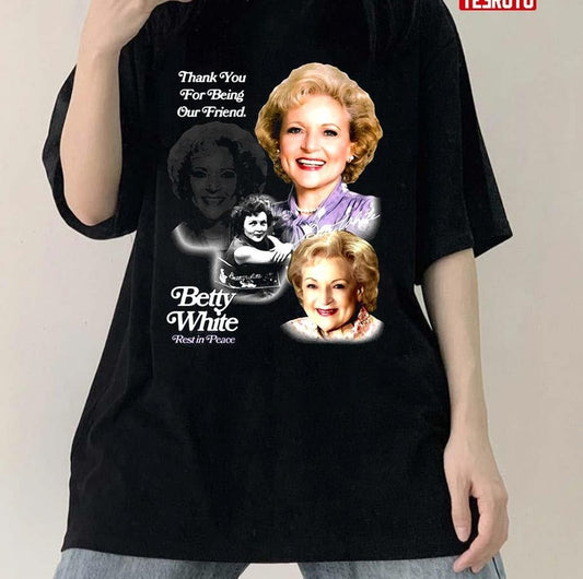 Rip Betty White Stay Golden Vintage Unisex T-Shirt