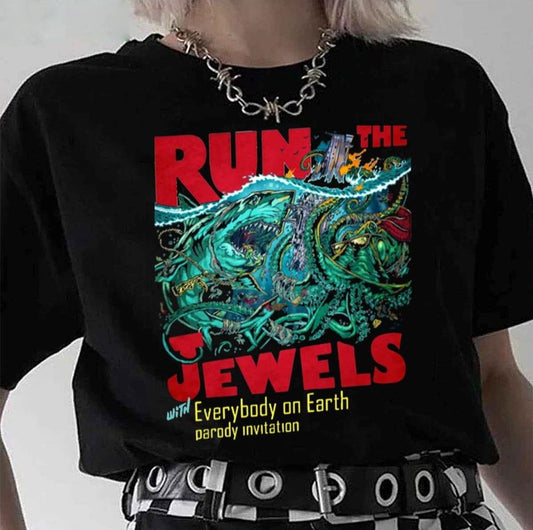 Predatory Shark Run The Jewels Unisex T-Shirt