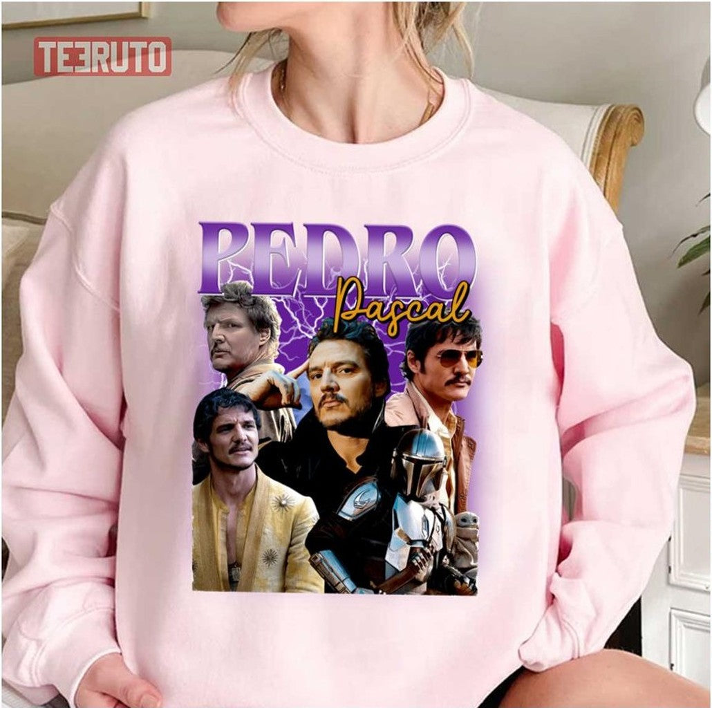 P Pascal Purple Cpllage Pedro Pascal Chilean Unisex T-Shirt