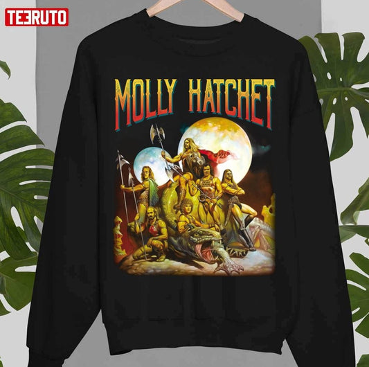 No Guts No Glory Rock Band Molly Hatchet Unisex Sweatshirt