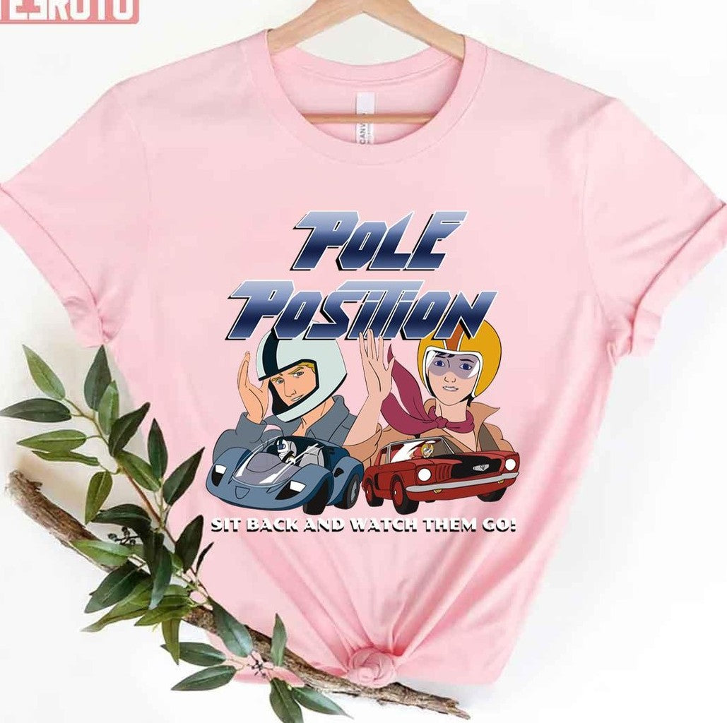 Retro 80s Cartoons Pole Position Unisex T-Shirt