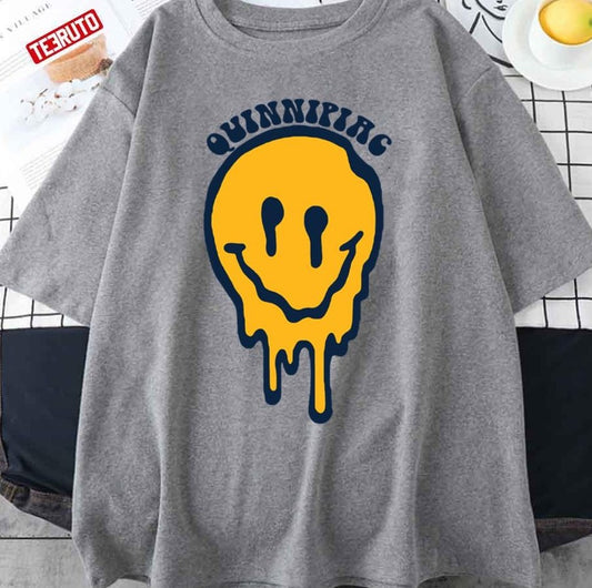Quinnipiac University Face Unisex T-Shirt