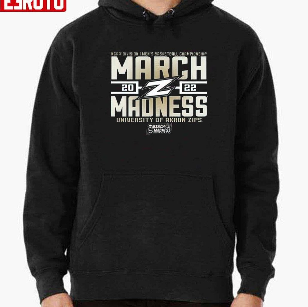 Ncaa Division I Menâ€™s Basketball Championship March Madness University Of Akron Zips Unisex T-Shirt