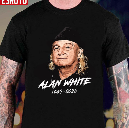 Rip Alan White 1949-2022 Unisex T-Shirt