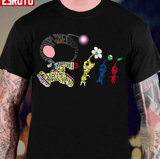 Olimar Typography Rock Pikmin Unisex Sweatshirt