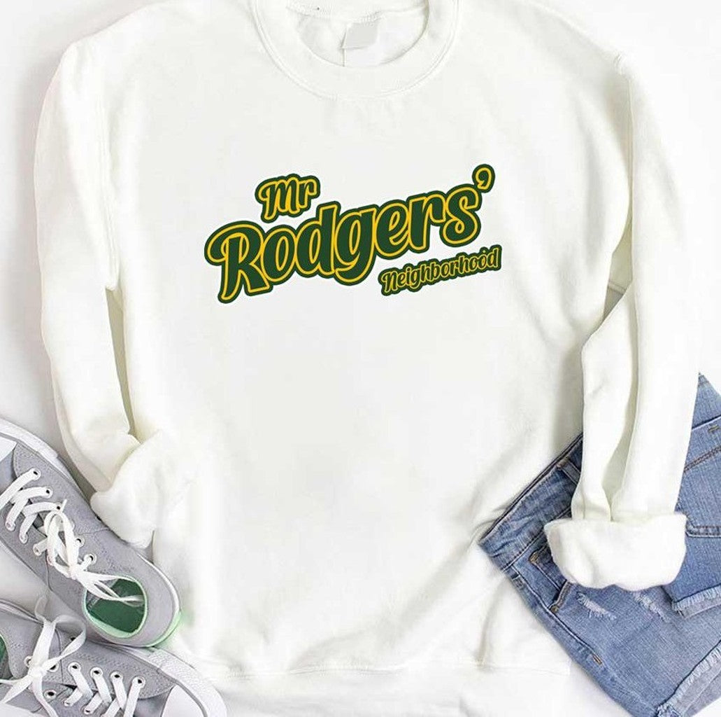Mr Rodgersâ€™ Neighborhood Aaron Rodgers Unisex Hoodie
