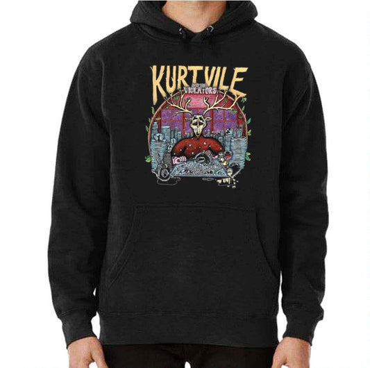 Never Run Away Kurt Vile Unisex Hoodie