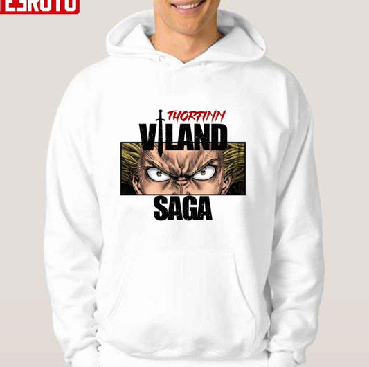 Angry Eyes Thorfinn Vinland Saga Art Unisex Hoodie